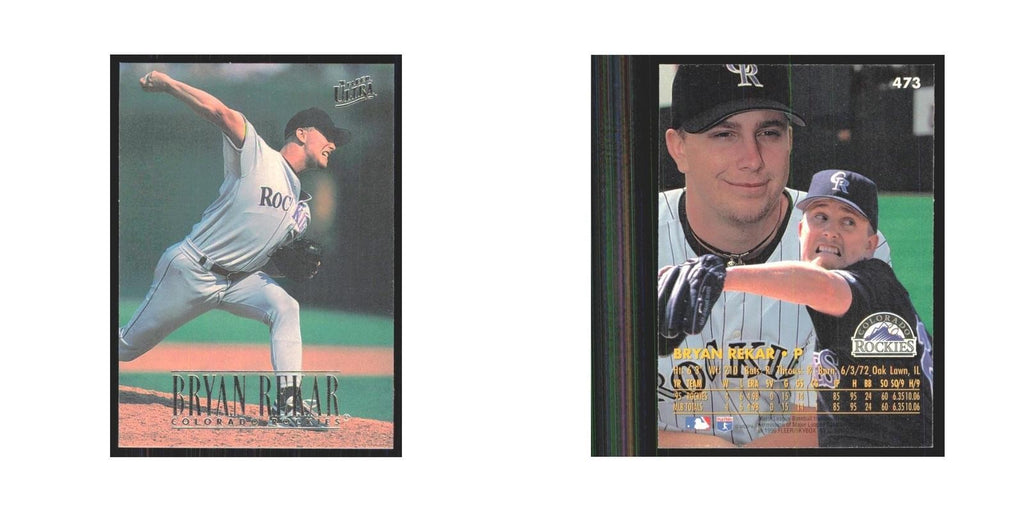 1996 Fleer Ultra Bryan Rekar Rockies #473