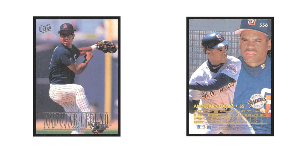 1996 Fleer Ultra Andujar Cedeno Padres #556