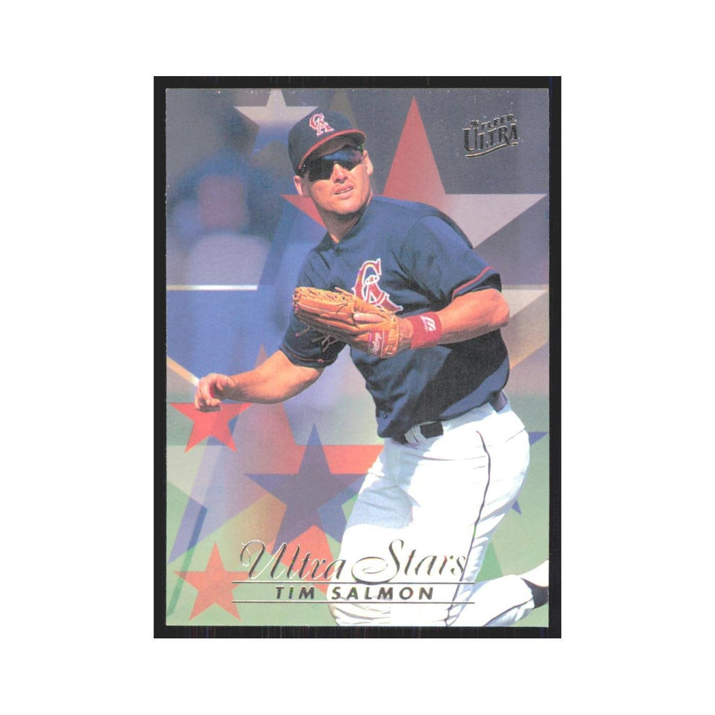 1996 Fleer Ultra Tim Salmon Angels #589