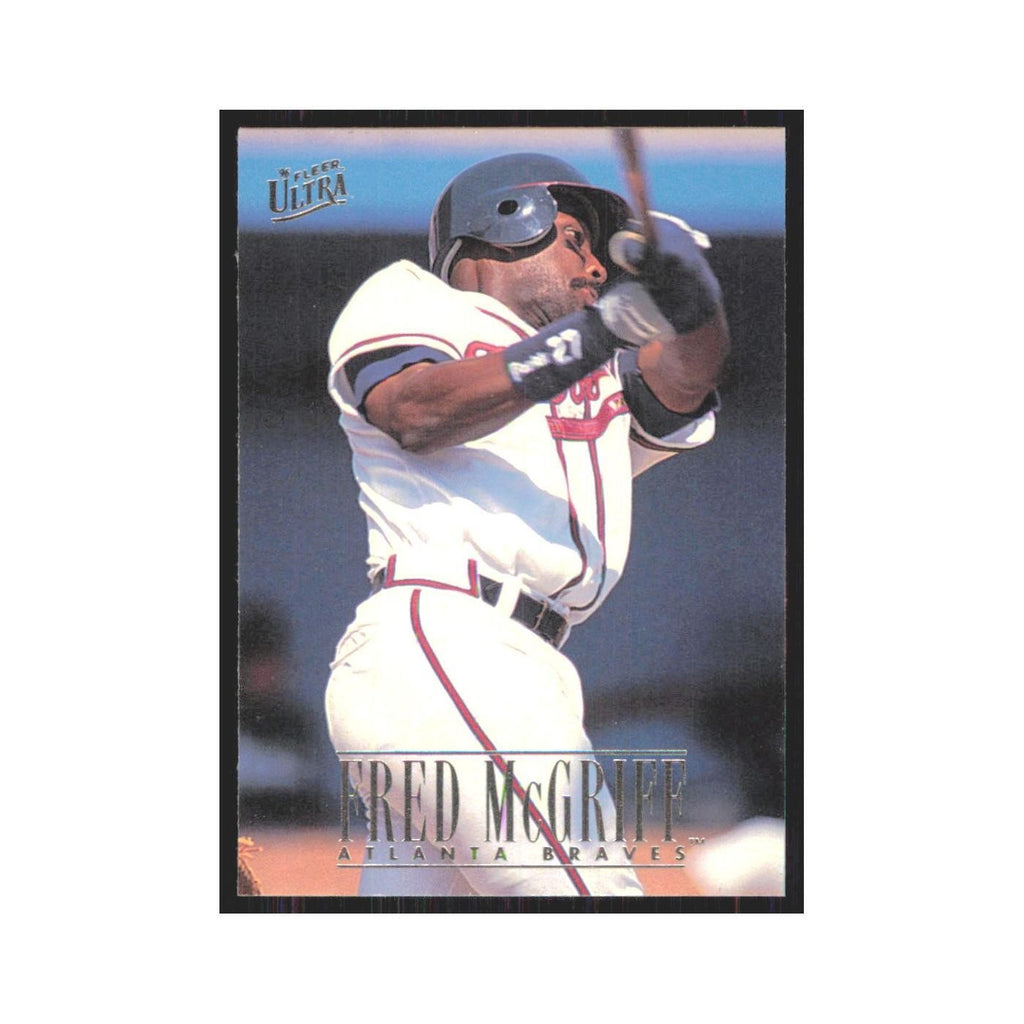 1996 Fleer Ultra Fred McGriff Braves #441