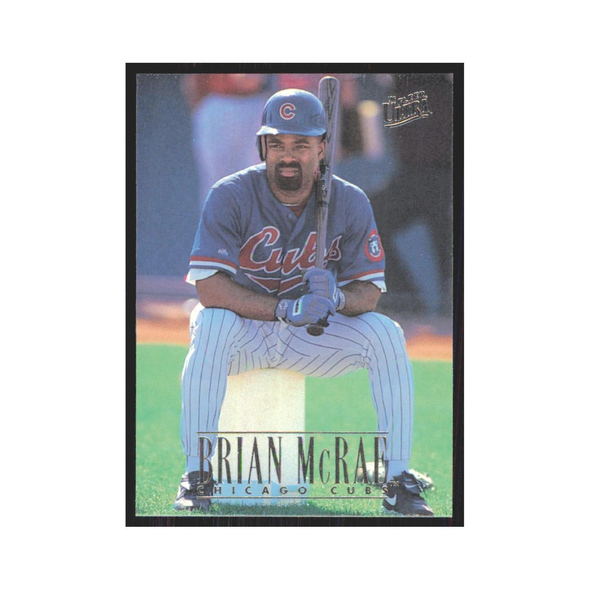 1996 Fleer Ultra Brian McRae Cubs #454