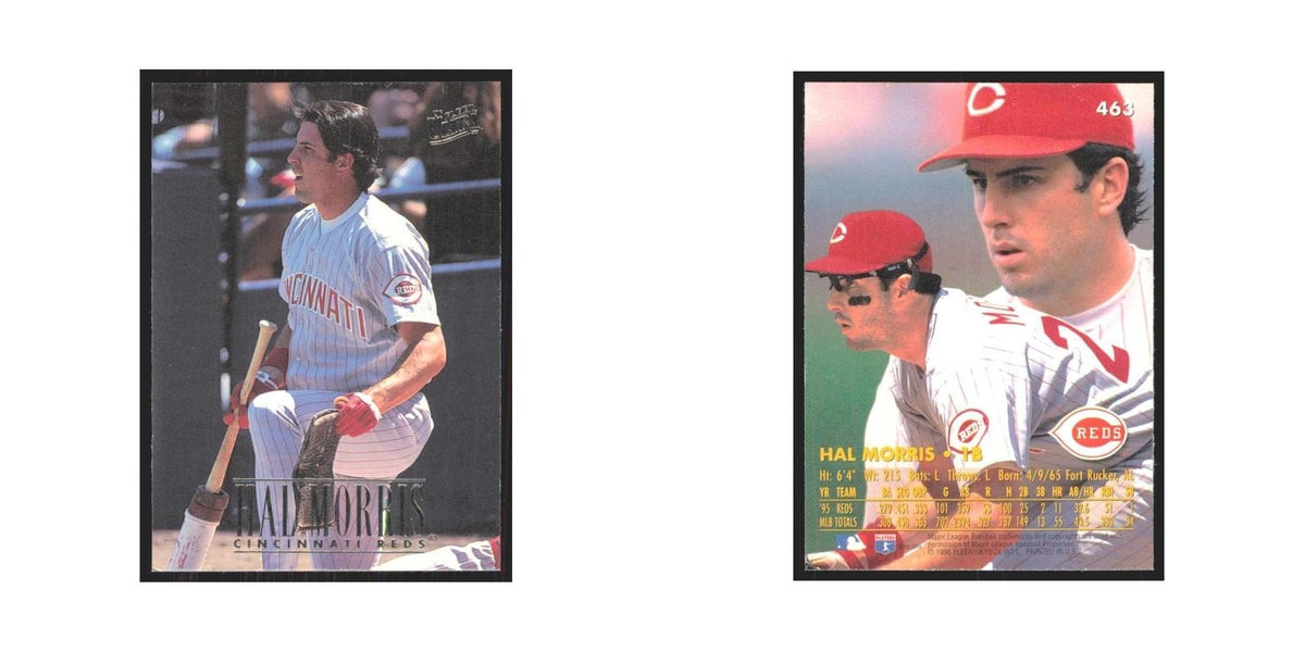 1996 Fleer Ultra Hal Morris Reds #463