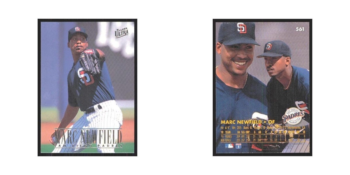 1996 Fleer Ultra Marc Newfield Padres #561