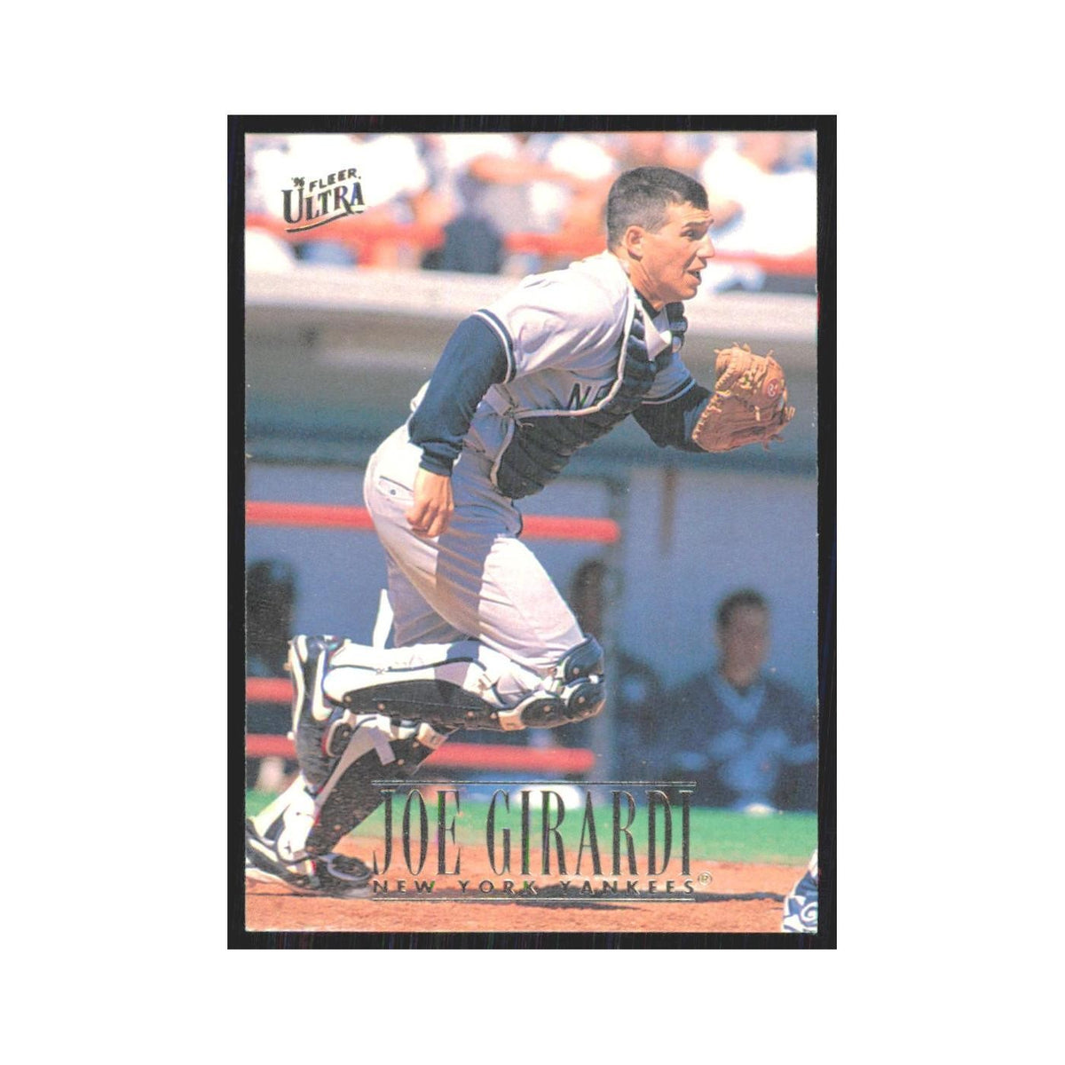 1996 Fleer Ultra Joe Girardi Yankees #384