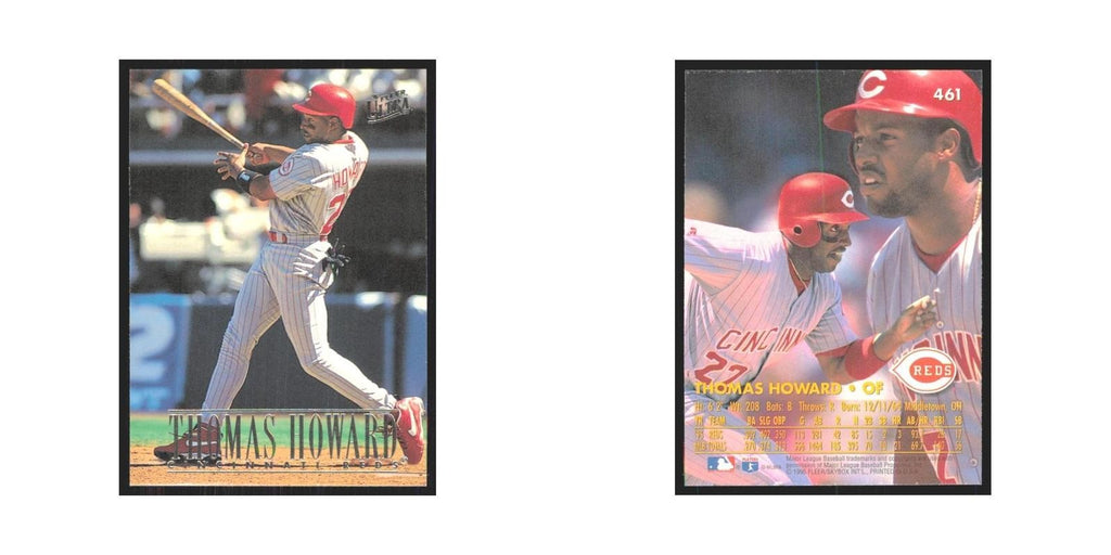 1996 Fleer Ultra Thomas Howard Reds #461