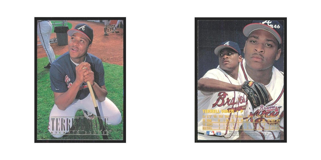 1996 Fleer Ultra Terrell Wade Braves #446