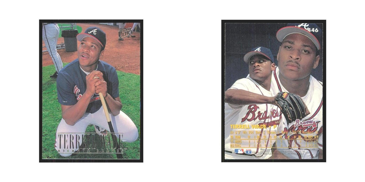 1996 Fleer Ultra Terrell Wade Braves #446