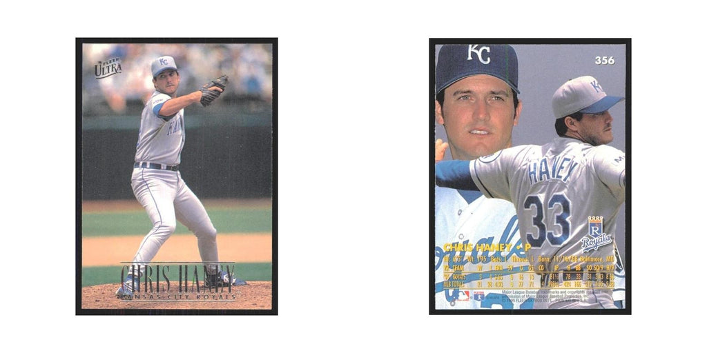 1996 Fleer Ultra Chris Haney Royals #356