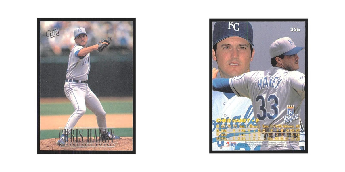 1996 Fleer Ultra Chris Haney Royals #356