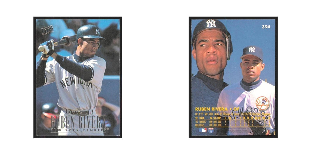 1996 Fleer Ultra Ruben Rivera Yankees #394