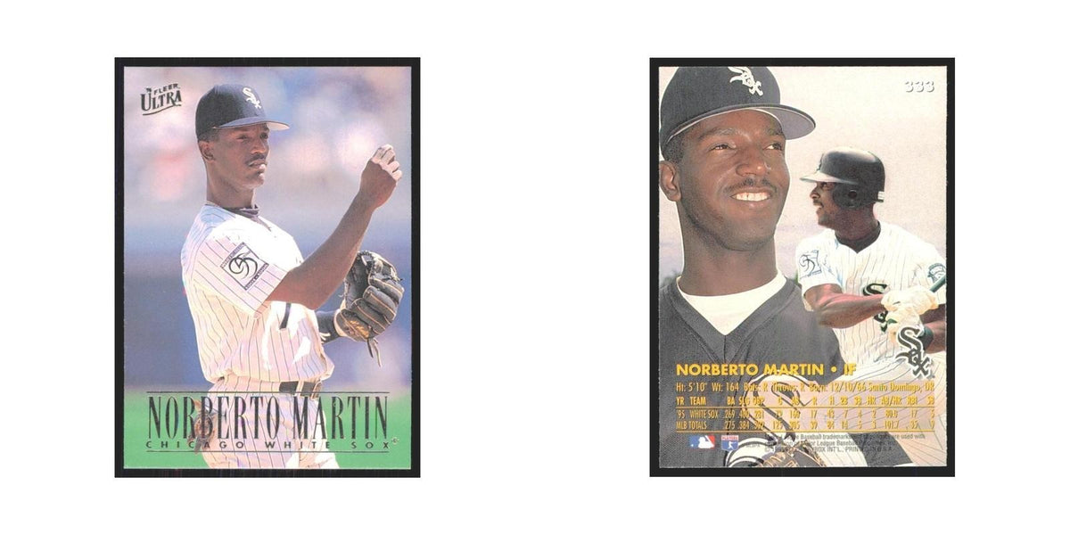 1996 Fleer Ultra Norberto Martin White Sox #333
