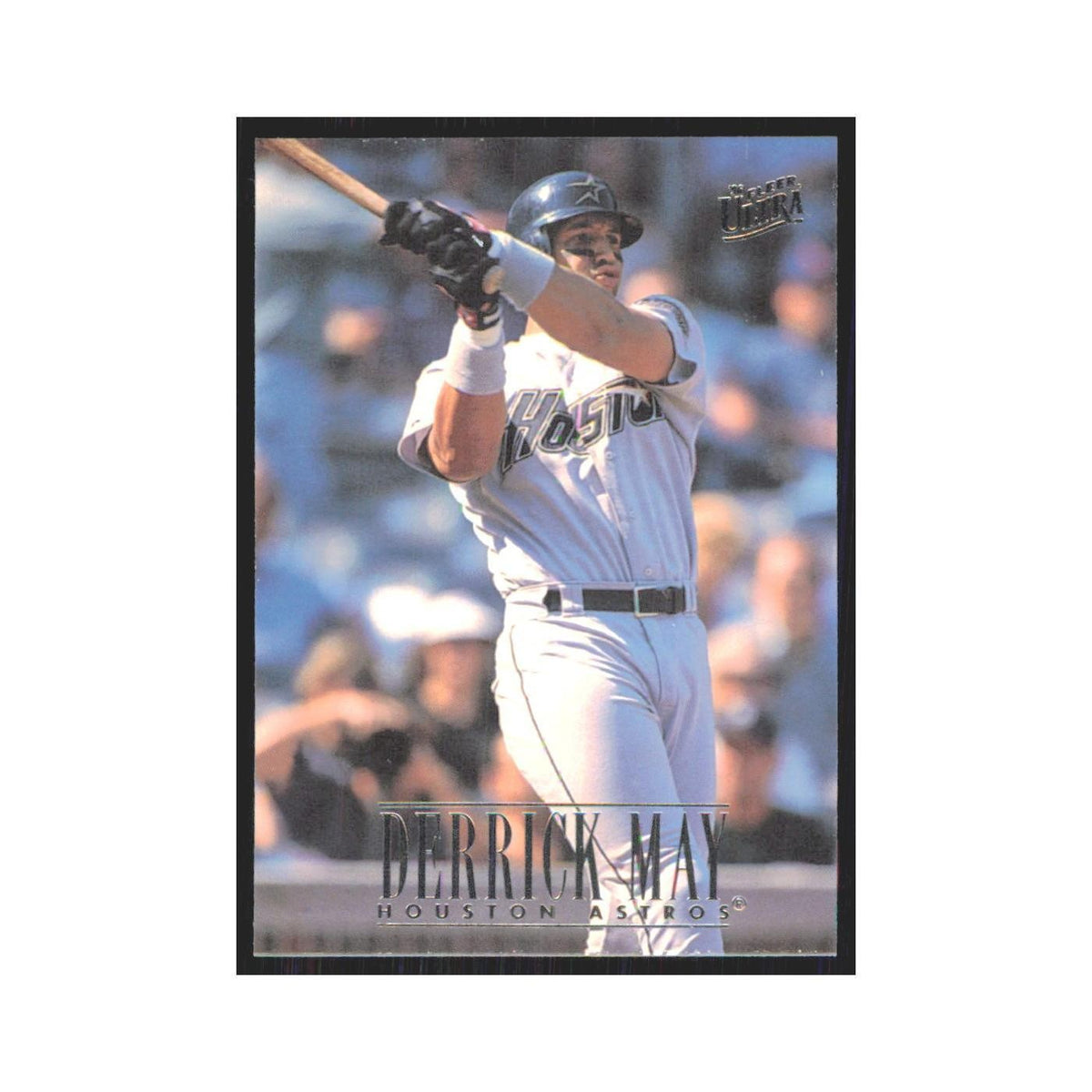 1996 Fleer Ultra Derrick May Astros #489