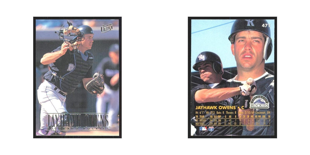1996 Fleer Ultra Jayhawk Owens Rockies #471