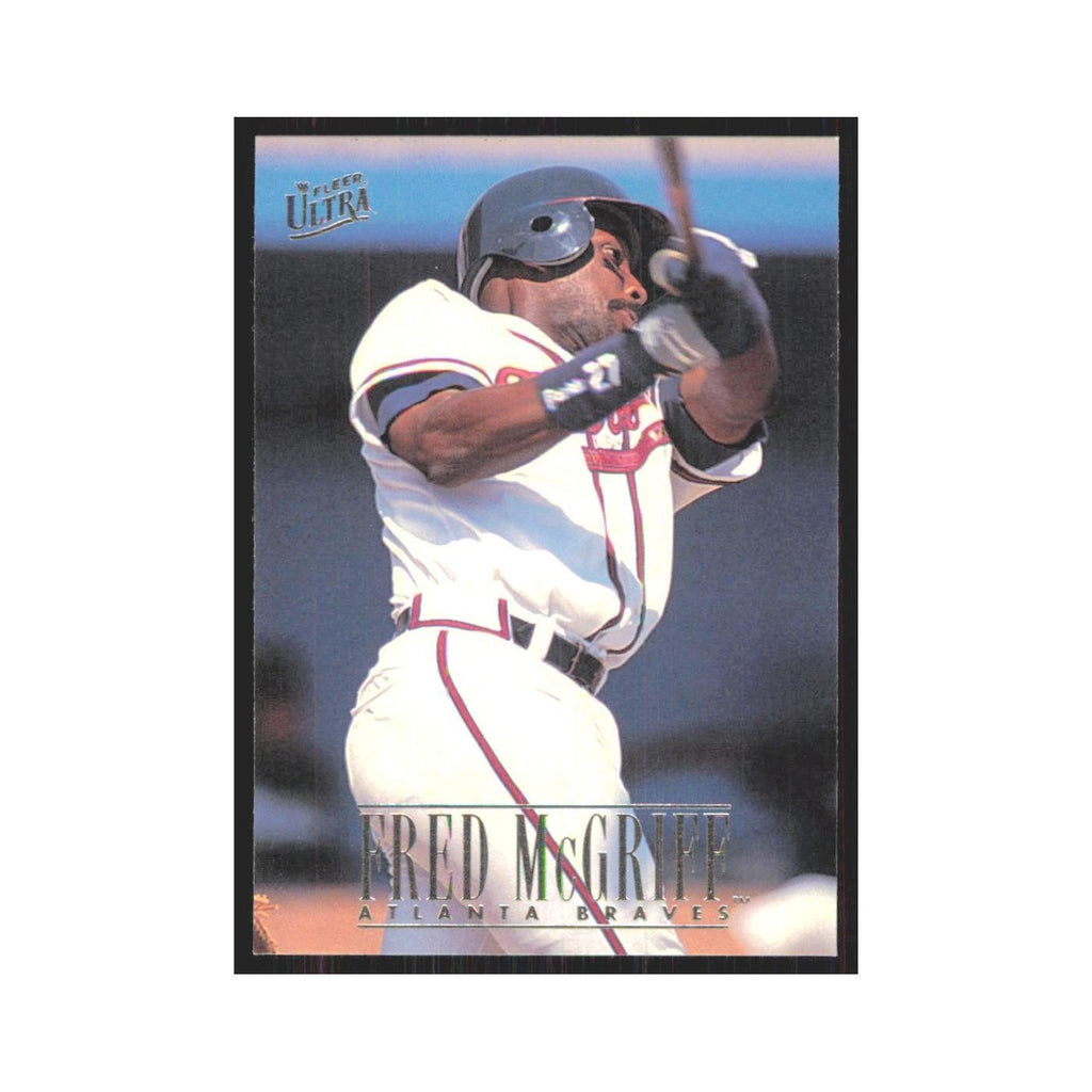 1996 Fleer Ultra Fred McGriff Braves #441
