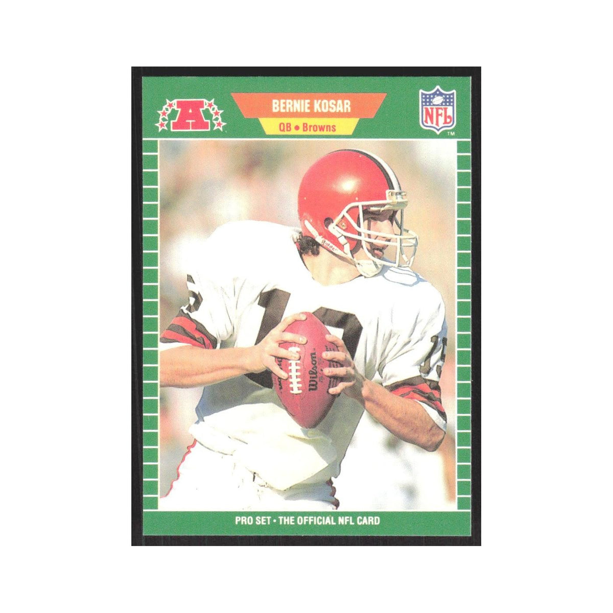 1989 Pro Set Bernie Kosar Browns #77