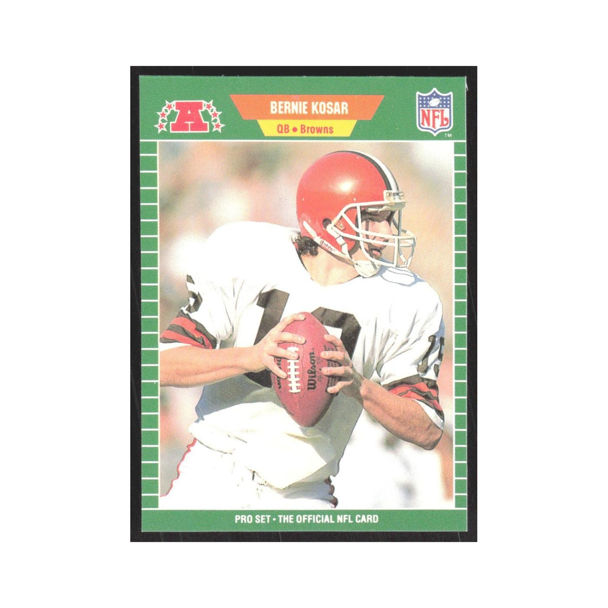 1989 Pro Set Bernie Kosar Browns #77