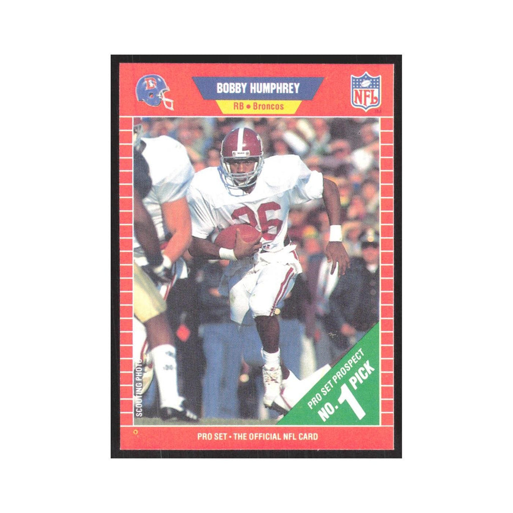 1989 Pro Set Bobby Humphrey Broncos #493