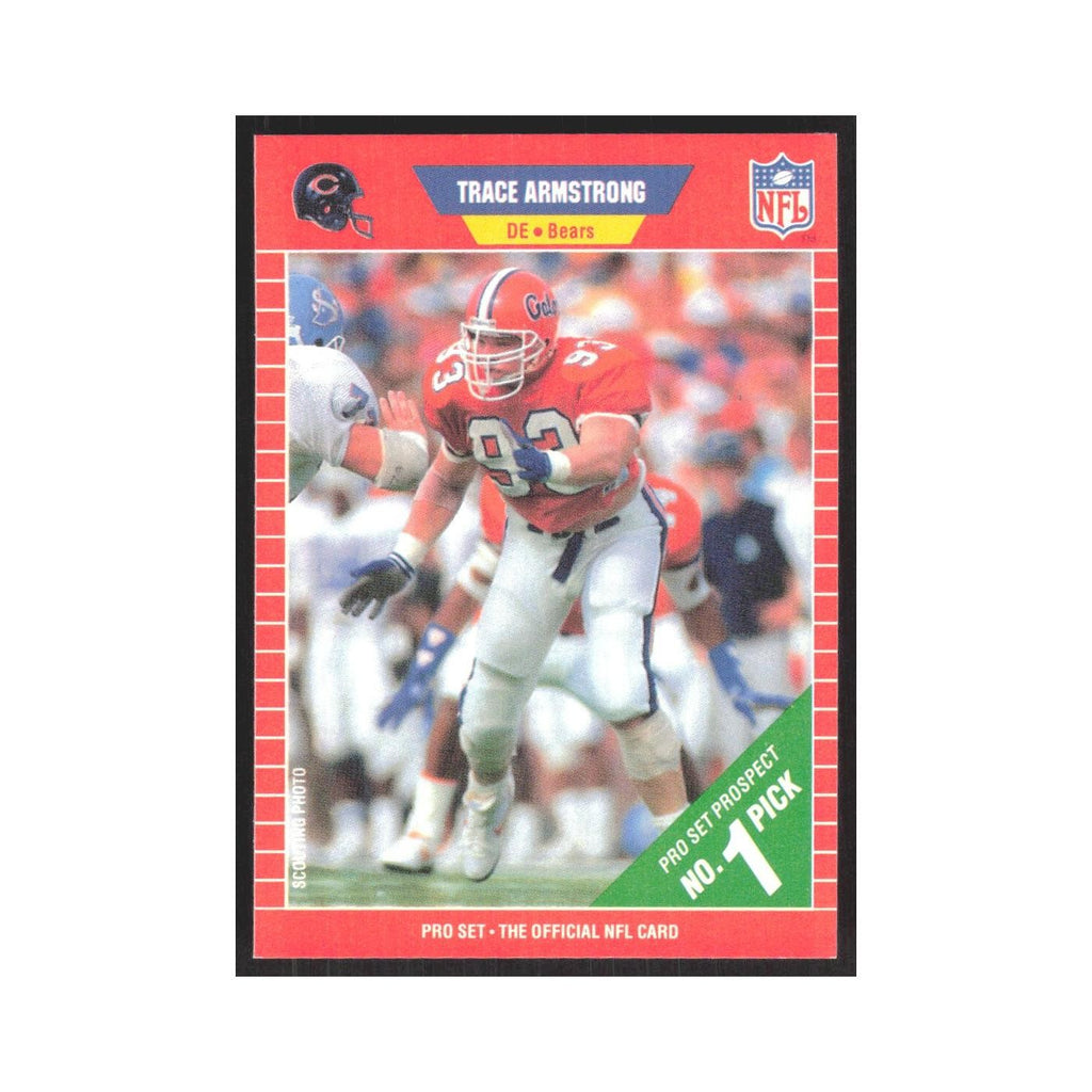 1989 Pro Set Trace Armstrong Bears #487