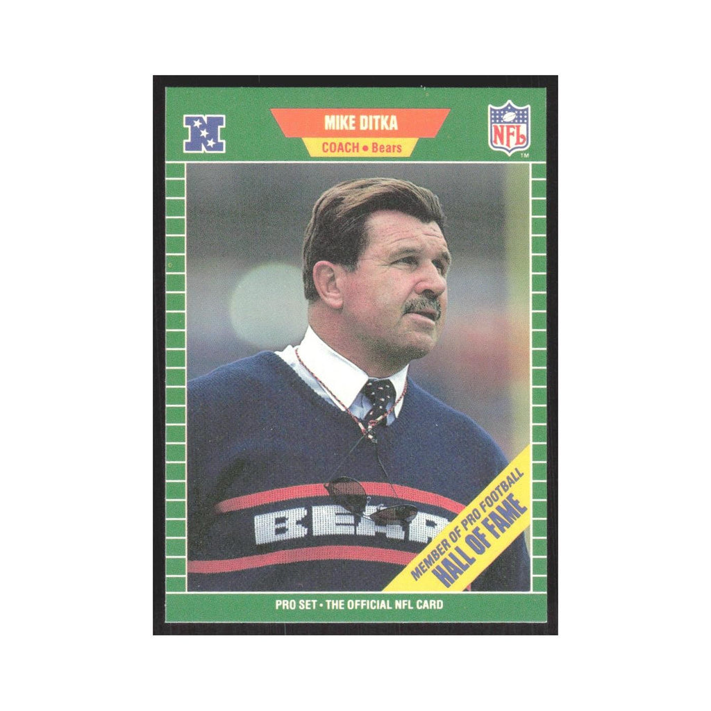 1989 Pro Set Mike Ditka Bears #53