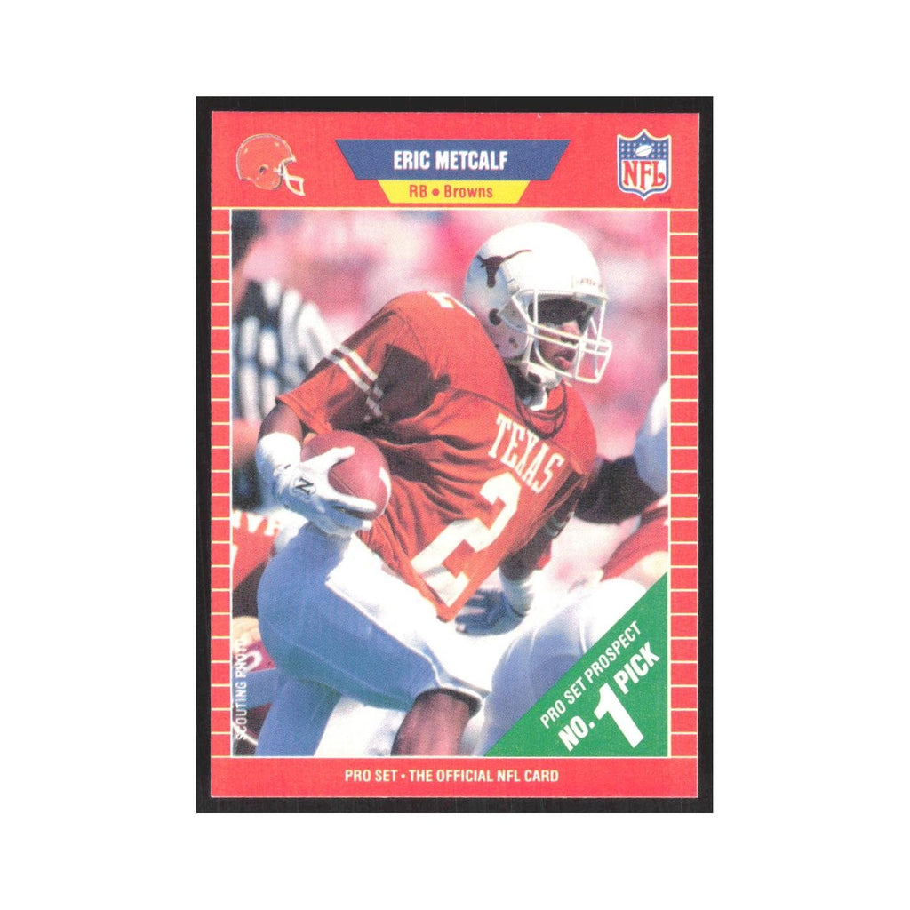1989 Pro Set Eric Metcalf Browns #489