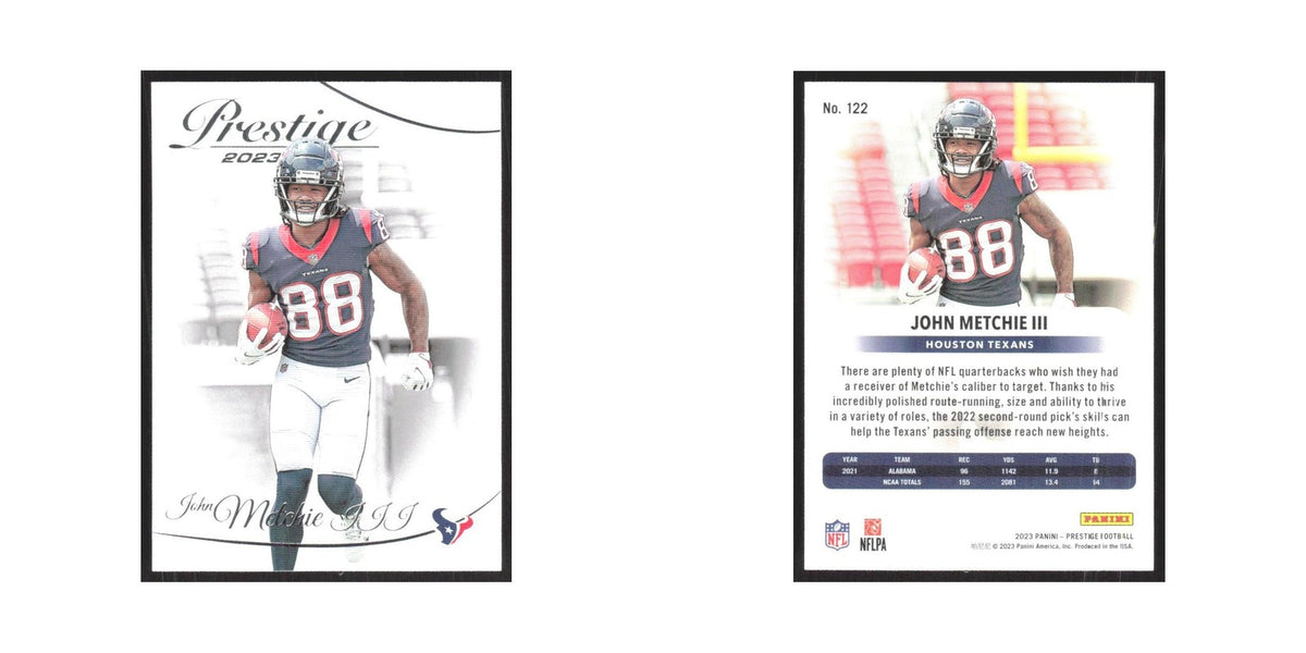 2023 Panini Prestige John Metchie III Texans #122