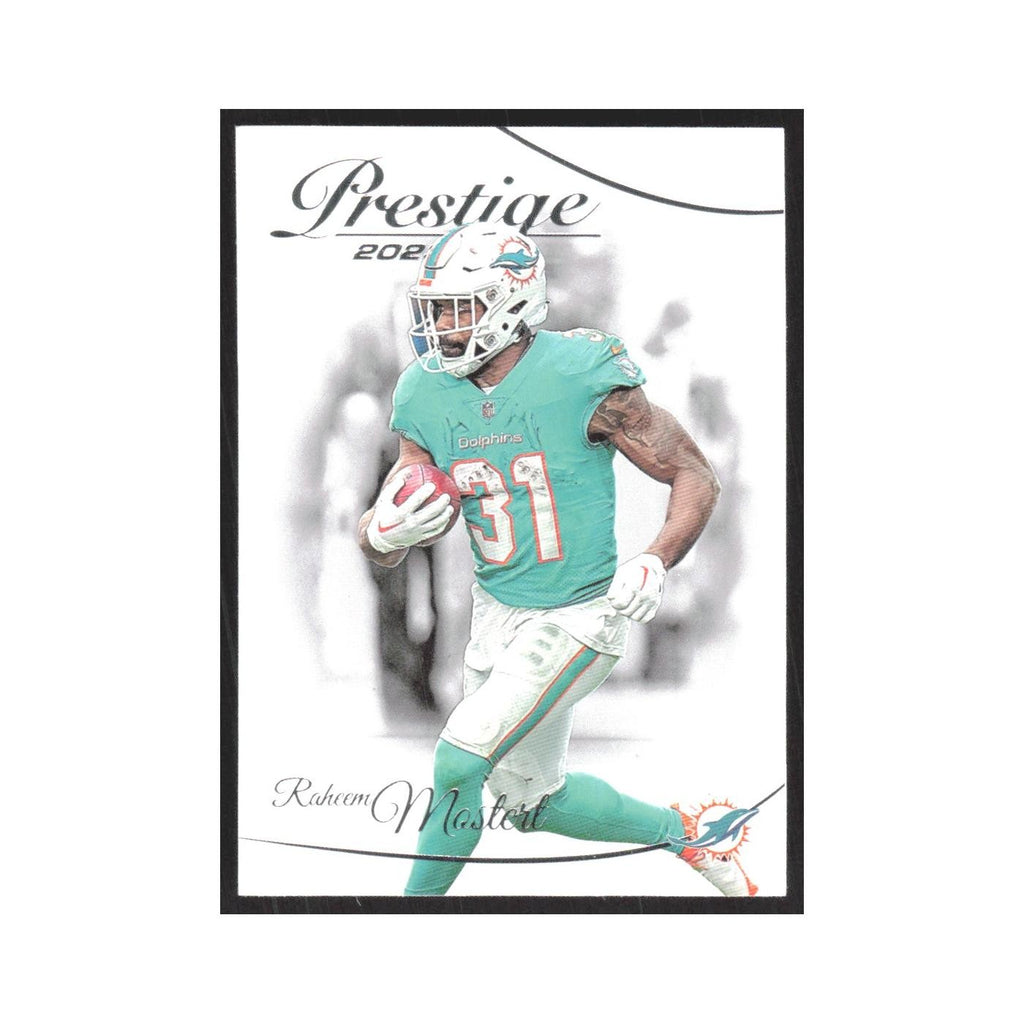 2023 Panini Prestige Raheem Mostert Dolphins #184