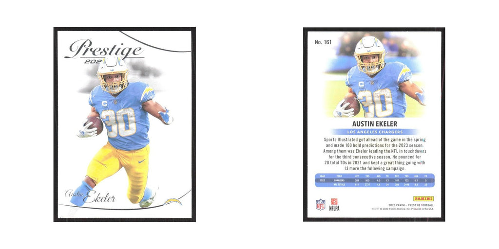 2023 Panini Prestige Austin Ekeler Chargers #161