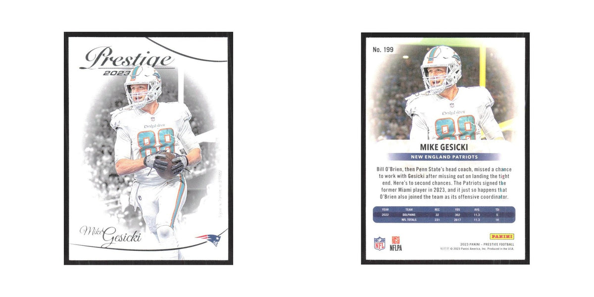 2023 Panini Prestige Mike Gesicki Patriots #199