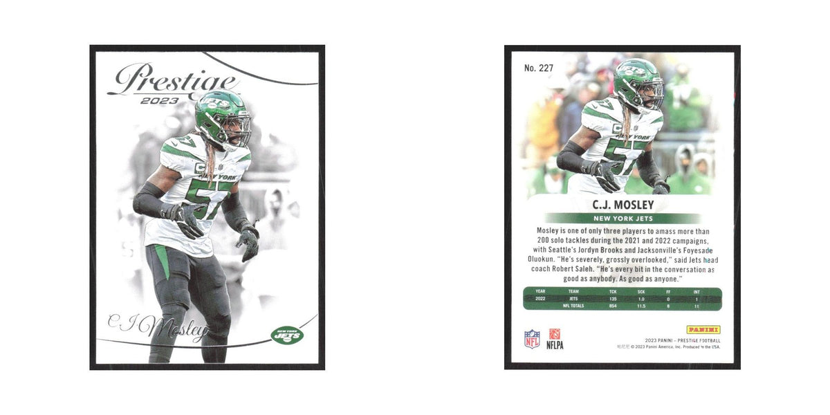 2023 Panini Prestige C.J. Mosley Jets #227