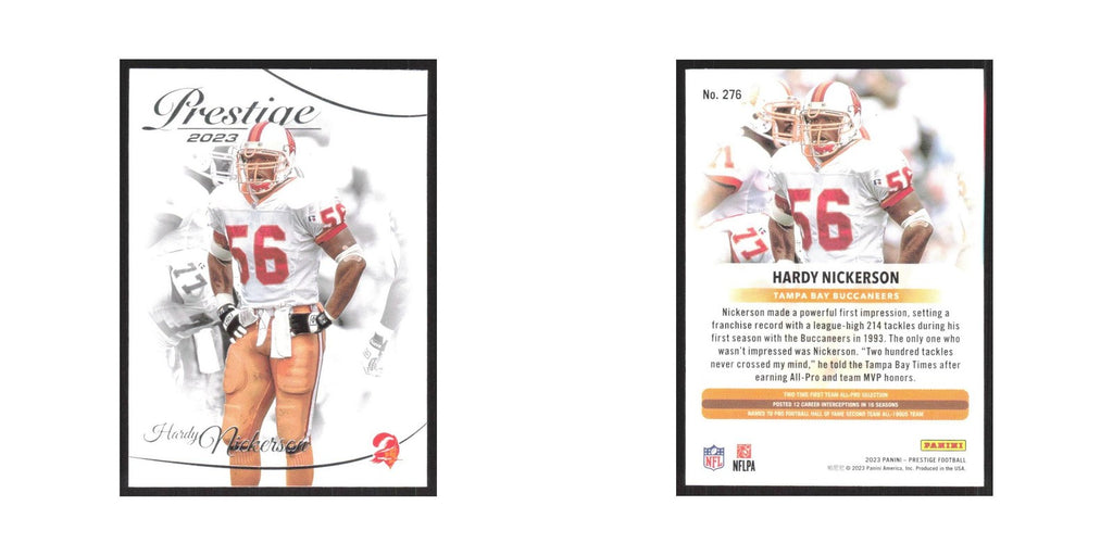 2023 Panini Prestige Hardy Nickerson Buccaneers #276