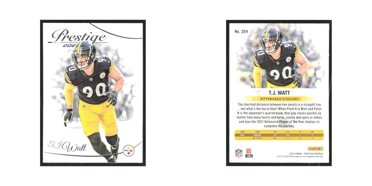 2023 Panini Prestige T.J. Watt Steelers #254