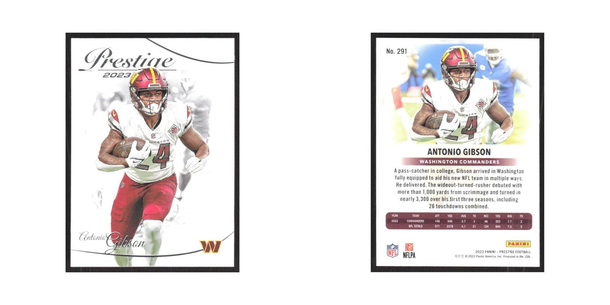 2023 Panini Prestige Antonio Gibson Commanders #291