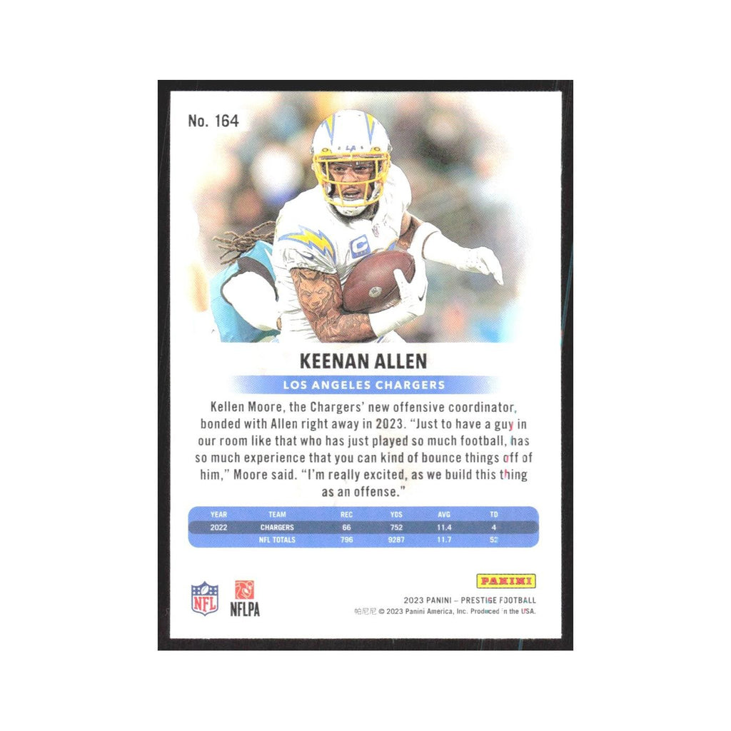 2023 Panini Prestige Keenan Allen Chargers #164