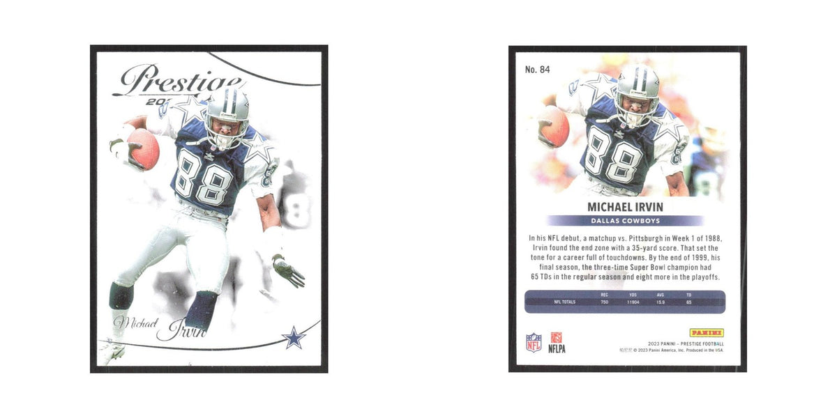 2023 Panini Prestige Michael Irvin Cowboys #84.0