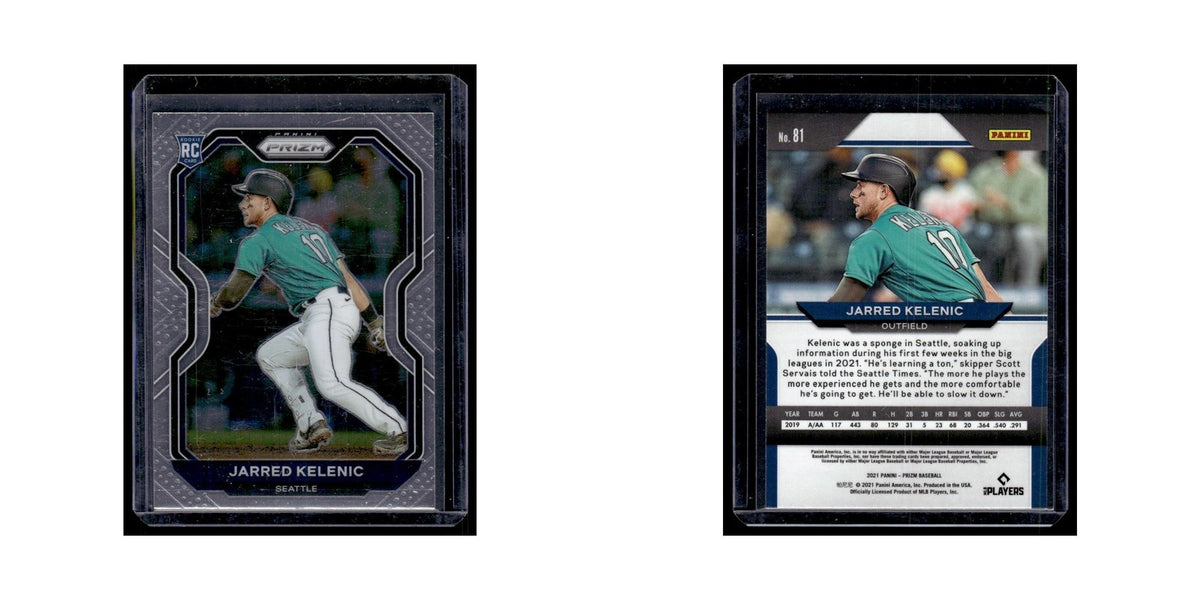 Jarred Kelenic Rookie 2021 Panini Prizm #81 Seattle Mariners Baseball Card NM
