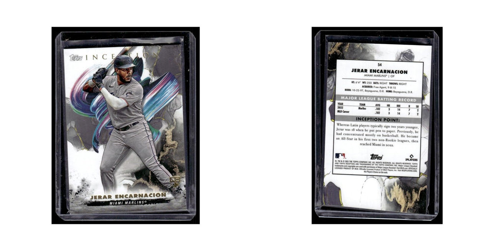 Jerar Encarnacion 2023 Topps Inception #54 Miami Marlins Baseball Card NM