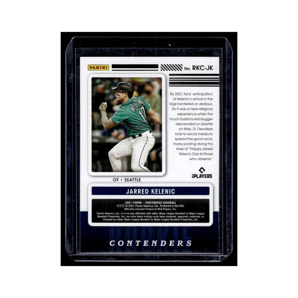 Jarred Kelenic 2021 Panini Contenders Rookie #RKC-JK Seattle Mariners NM