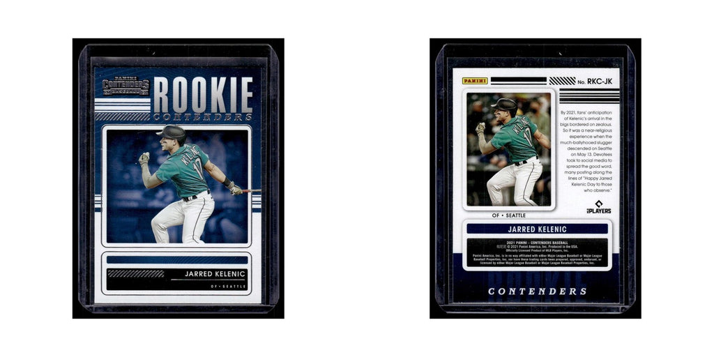 Jarred Kelenic 2021 Panini Contenders Rookie #RKC-JK Seattle Mariners NM