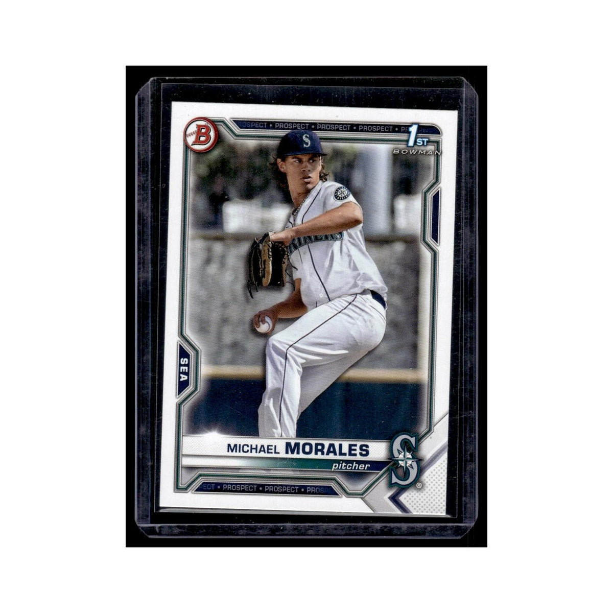 Michael Morales 2021 Bowman Draft #BD-160 Seattle Mariners Baseball Card NM