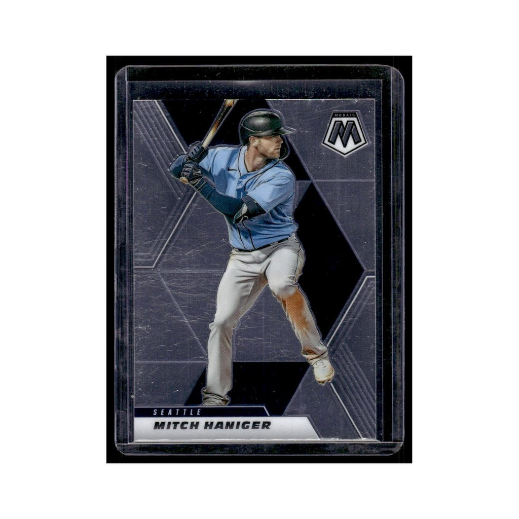 Mitch Haniger 2021 Panini Mosaic #12 Seattle Mariners Baseball Card NM