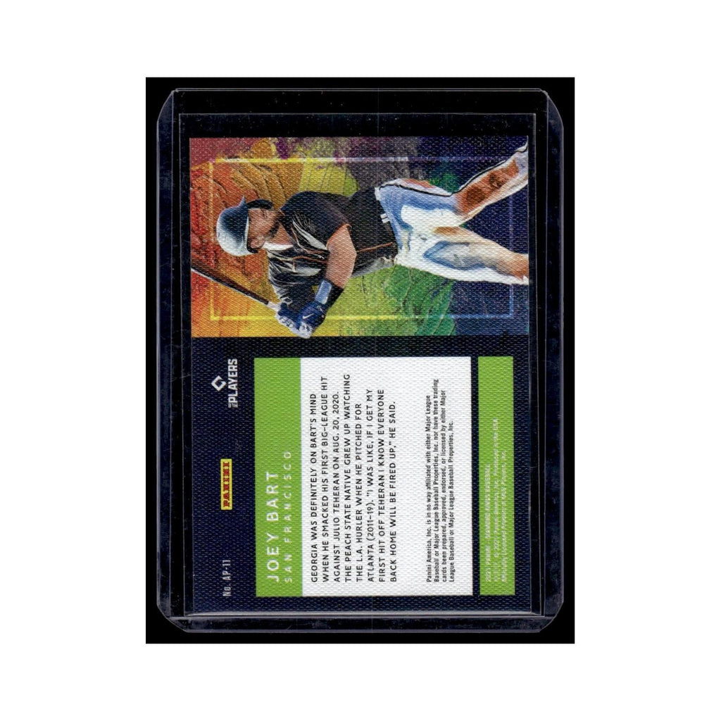 Joey Bart 2021 Panini Diamond Kings Artist's Palette #AP-11 Giants NM