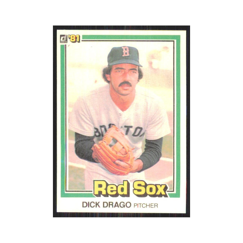 1981 Donruss Dick Drago Red Sox #336