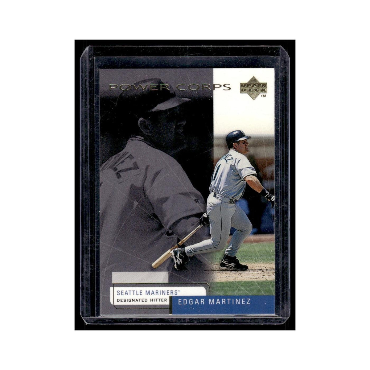 Edgar Martinez 1999 Upper Deck Power Corps #31 Seattle Mariners Baseball Card NM