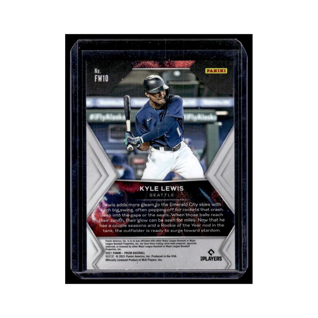 Kyle Lewis 2021 Panini Prizm Fireworks #FW10 Seattle Mariners Baseball Card NM