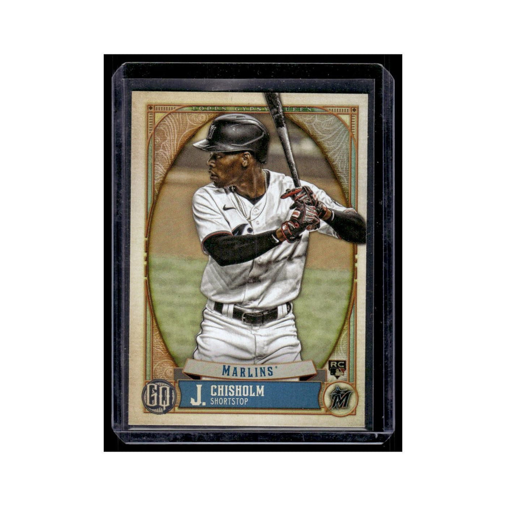 Jazz Chisholm Rookie 2021 Topps Gypsy Queen #69 Miami Marlins Baseball Card NM