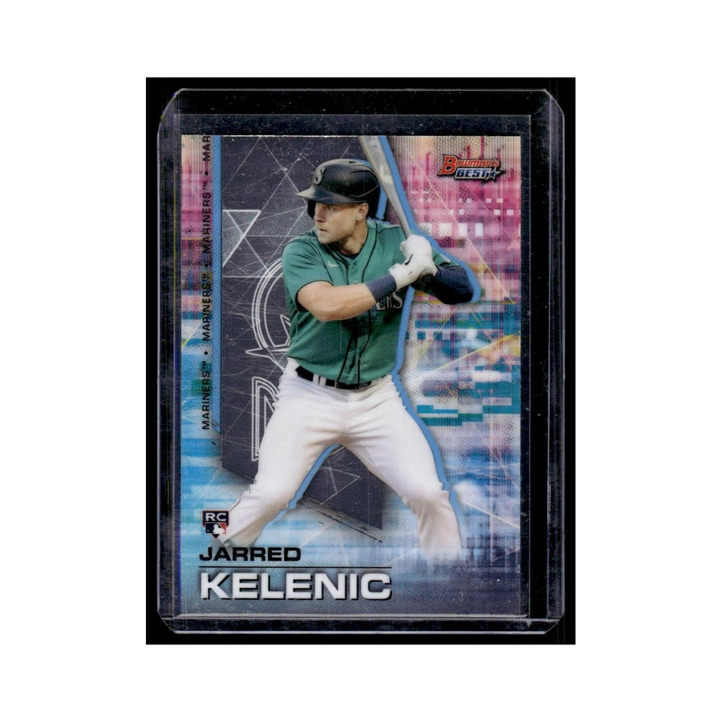 Jarred Kelenic Rookie 2021 Bowman's Best #27 Seattle Mariners Baseball Card NM