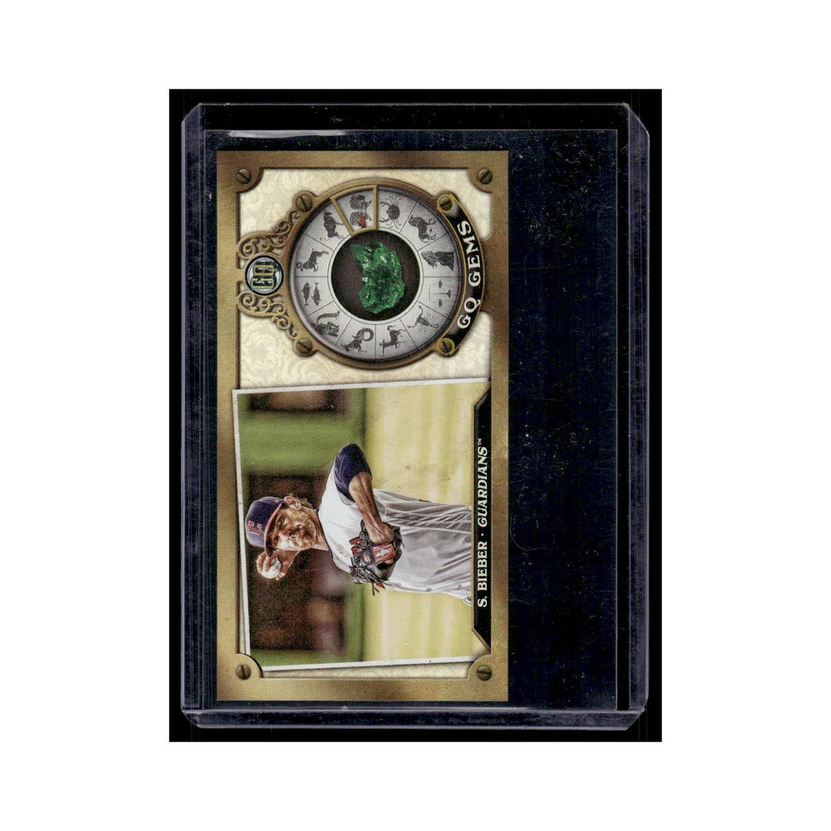 Shane Bieber 2022 Topps Gypsy Queen GQ Gem #GGM15 Cleveland Guardians NM