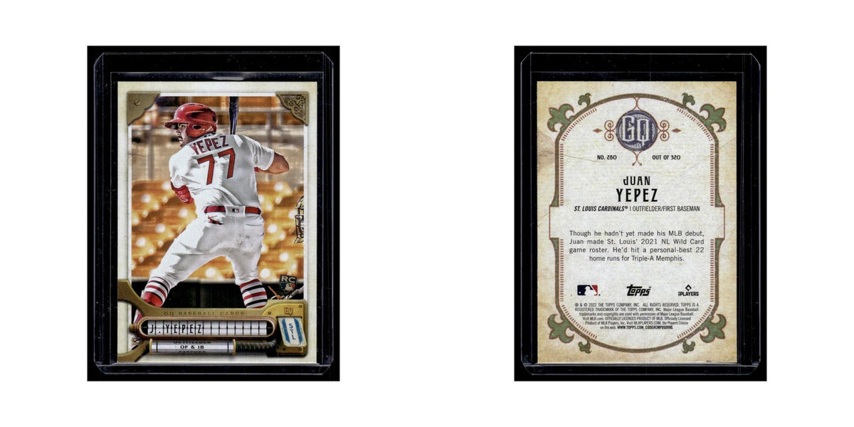 Juan Yepez 2022 Topps Gypsy Queen #280 St. Louis Cardinals Baseball Card NM