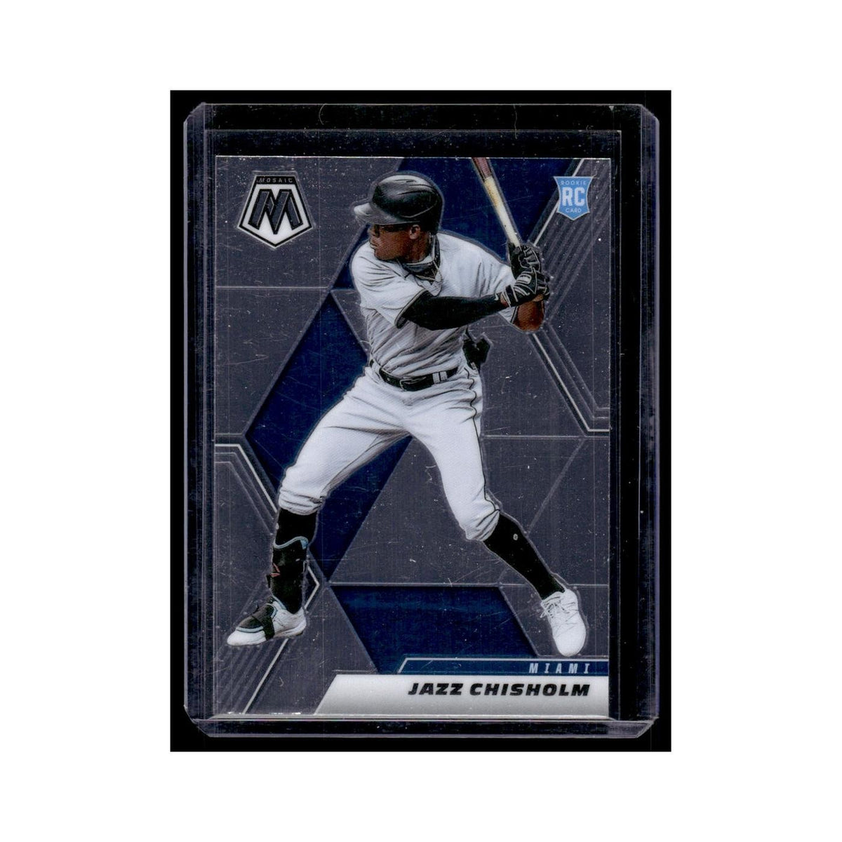 Jazz Chisholm Rookie 2021 Panini Mosaic #243 Miami Marlins Baseball Card NM