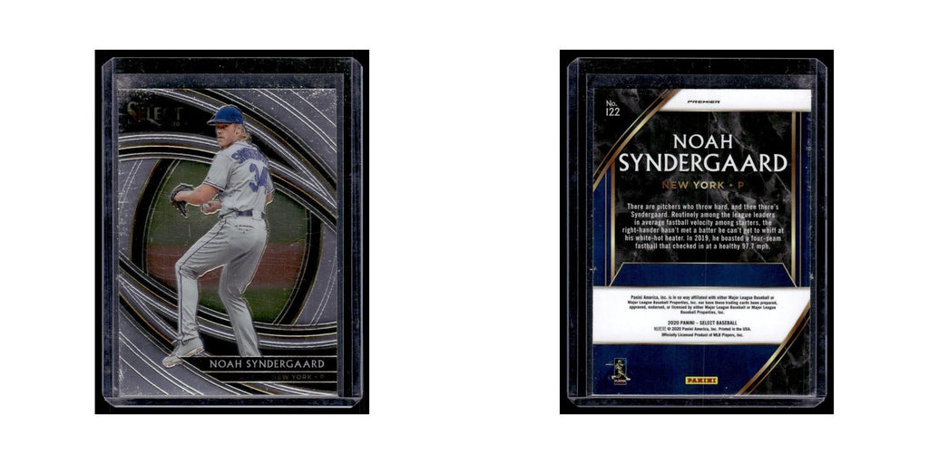 Noah Syndergaard 2020 Panini Select #122 New York Mets Baseball Card NM